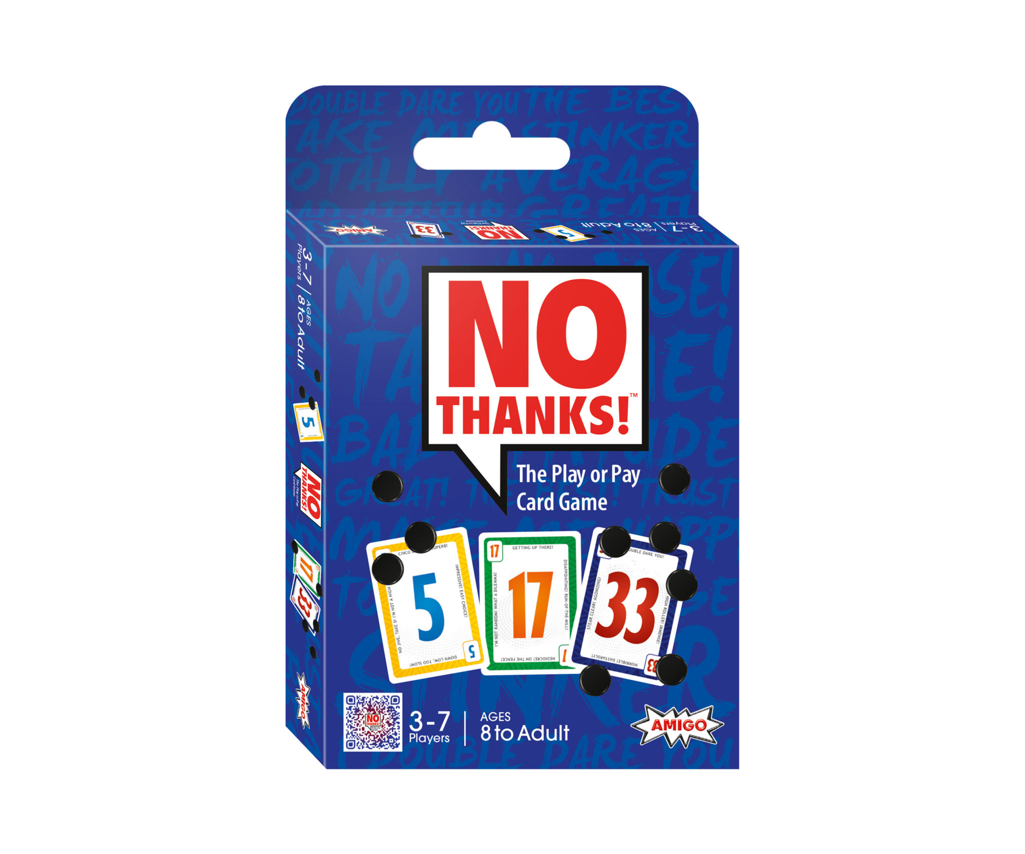 No Thanks Hang Tag Amigo Games