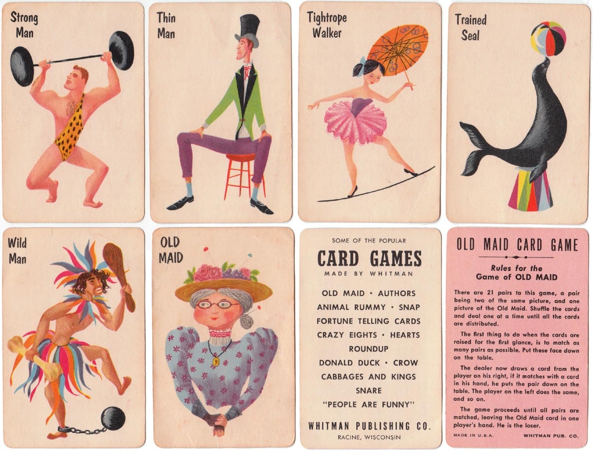 original old maid card game