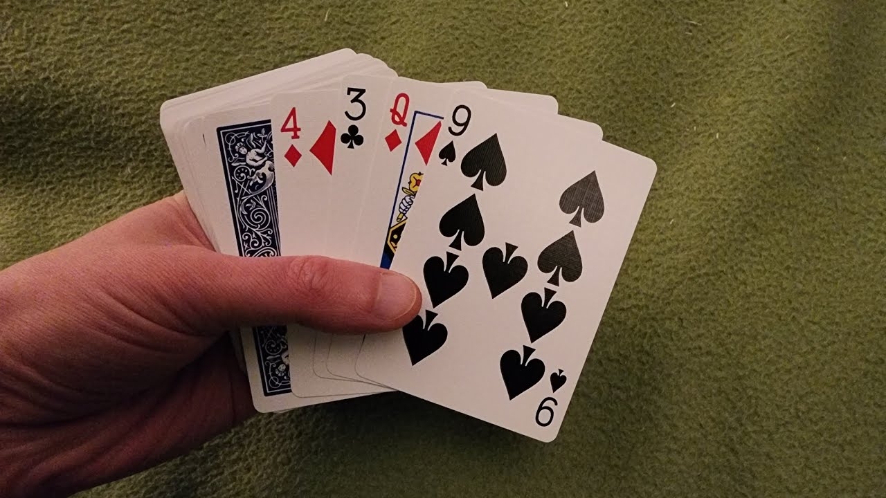 One Handed Solitaire Card Game Tutorial YouTube