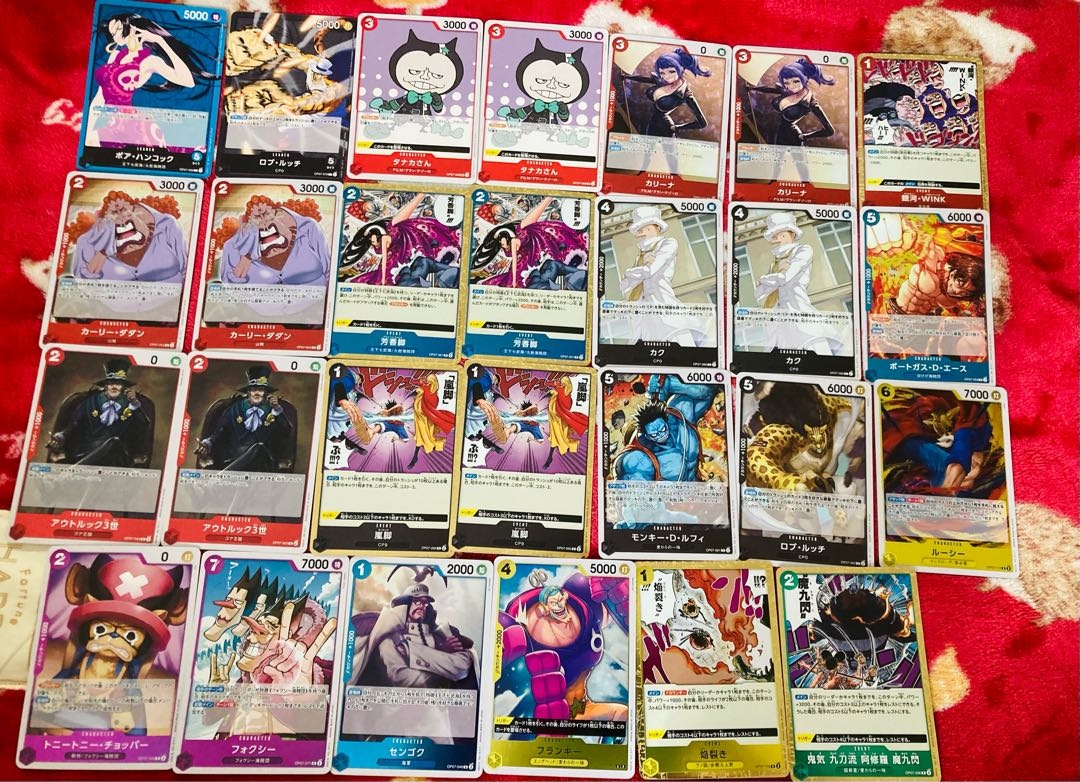 One Piece Card 500 Years In The Future 27 Cards Set Including First Edition Tanaka san And Leader And Other R rare Collection Used 1626913148 Magi TCG Marketplace Magi