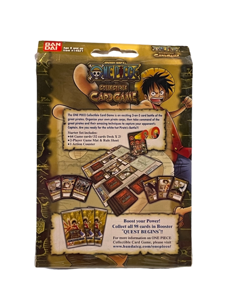 ONE PIECE CARD GAME The Quest Begins Starter Deck Sealed EBay