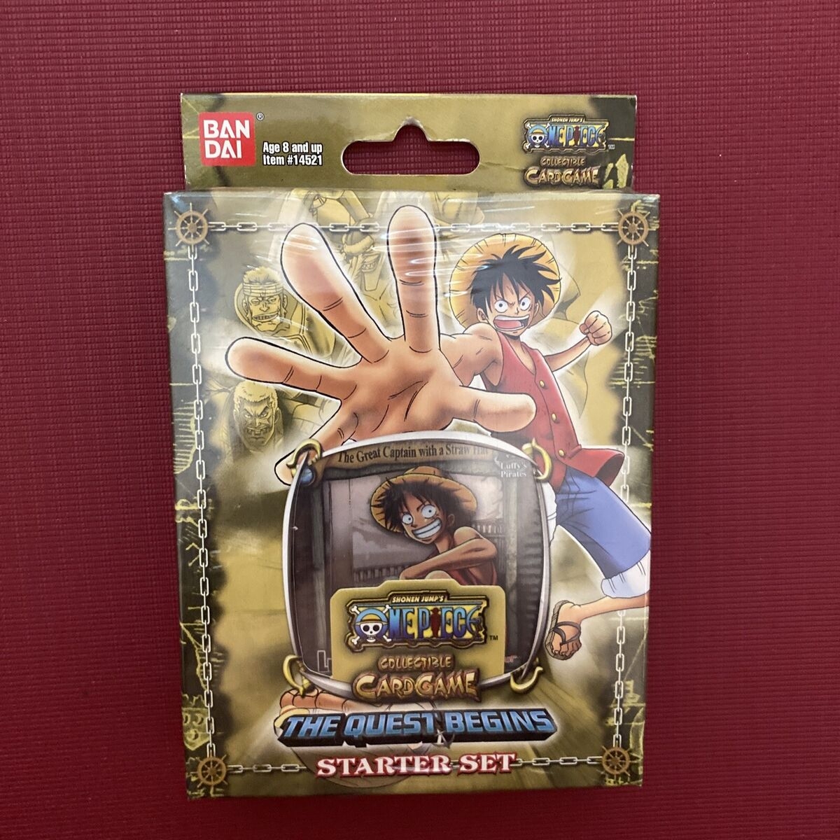 ONE PIECE CCG The Quest Begins Starter Set Card Game Deck Ban Dai Anime 2005 New EBay