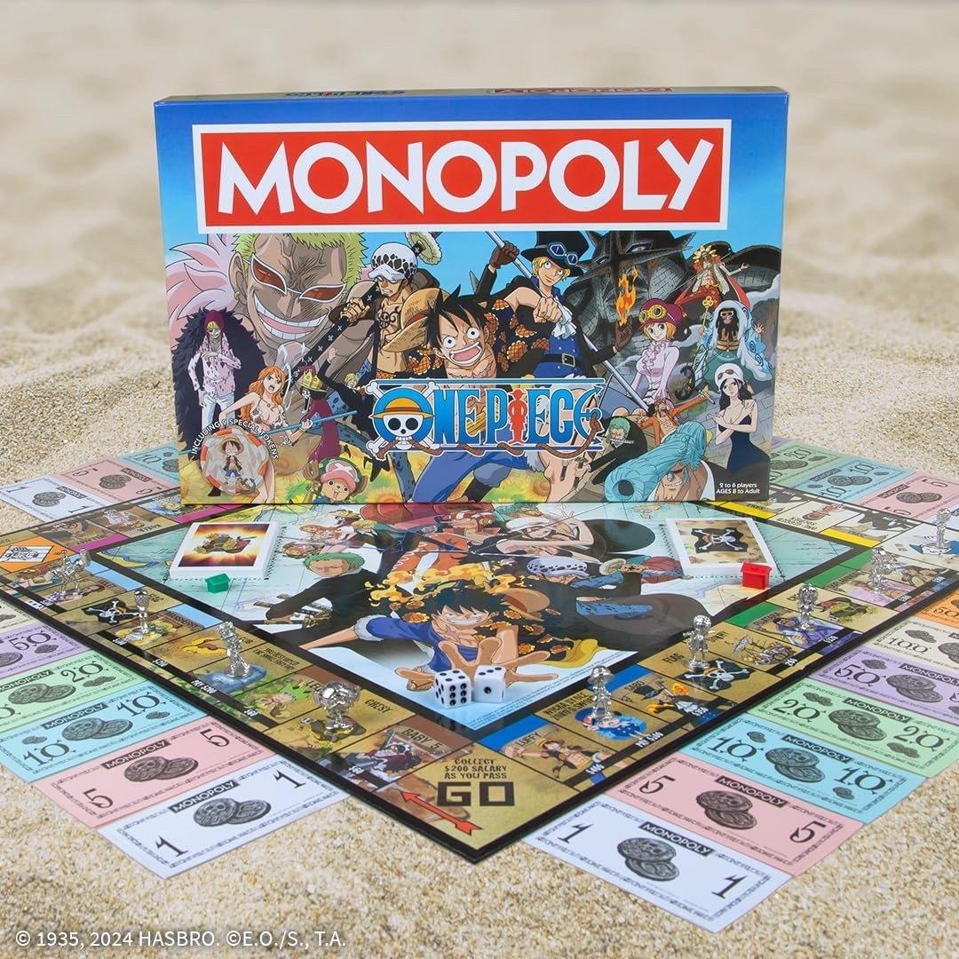 One Piece Monopoly Board Game Crunchyroll Store