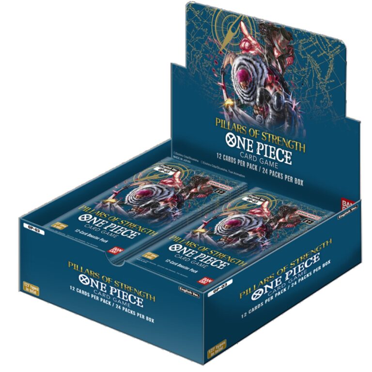 One Piece TCG Pillars Of Strength Booster Box OP 03 Game Nerdz