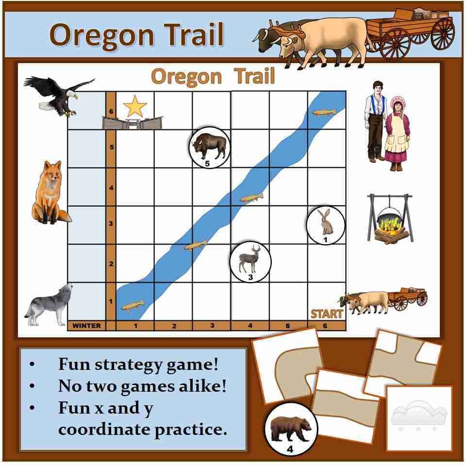 oregon trail board game