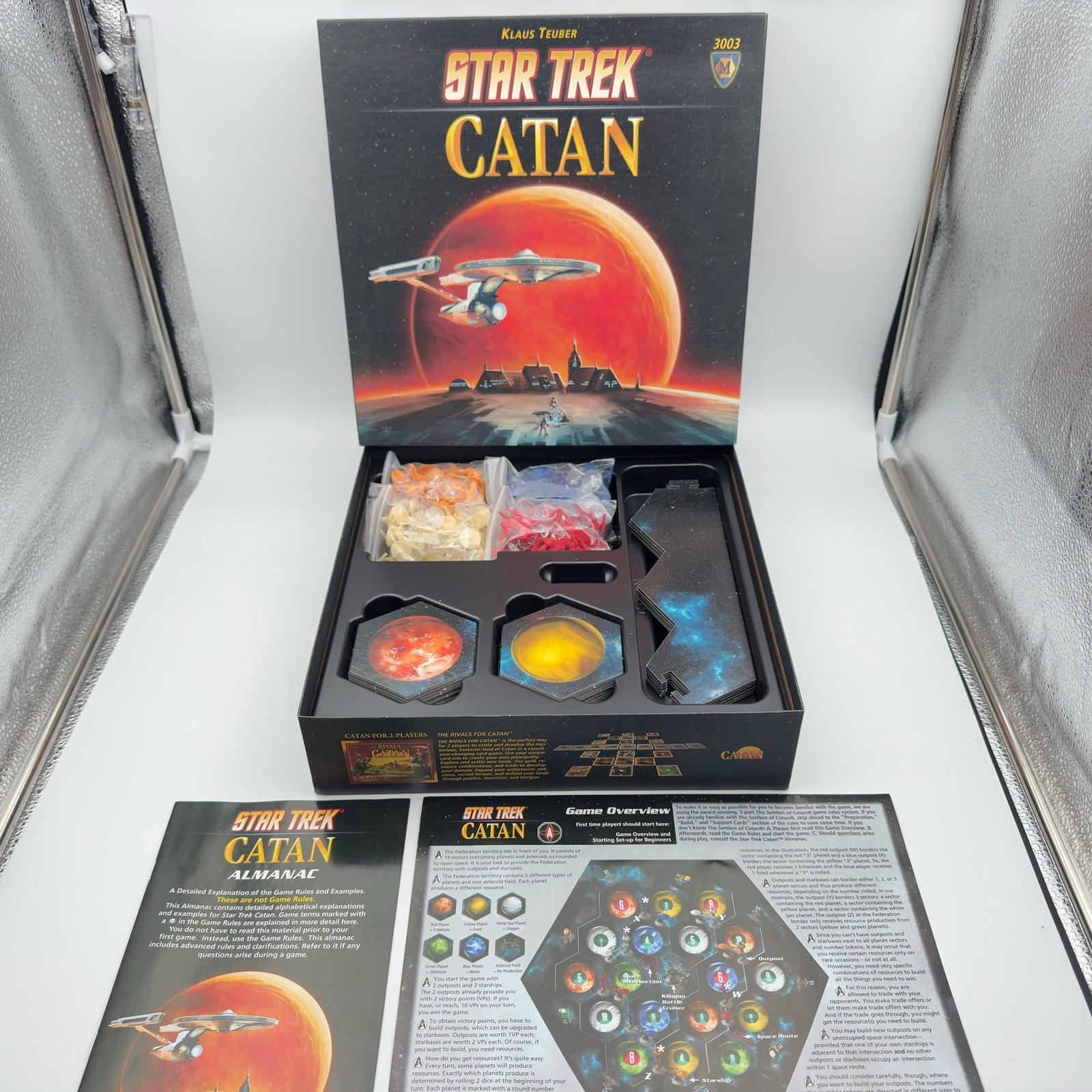 Original Star Trek Catan By Mayfair Games Board Games