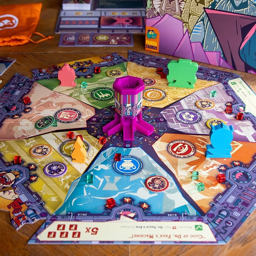 Pandasaurus Games The Loop Strategy Board Game Cooperative Game For Adults Family Friendly Board Games 60 Mins 1 4 Players Ages 12 Amazon sg Toys