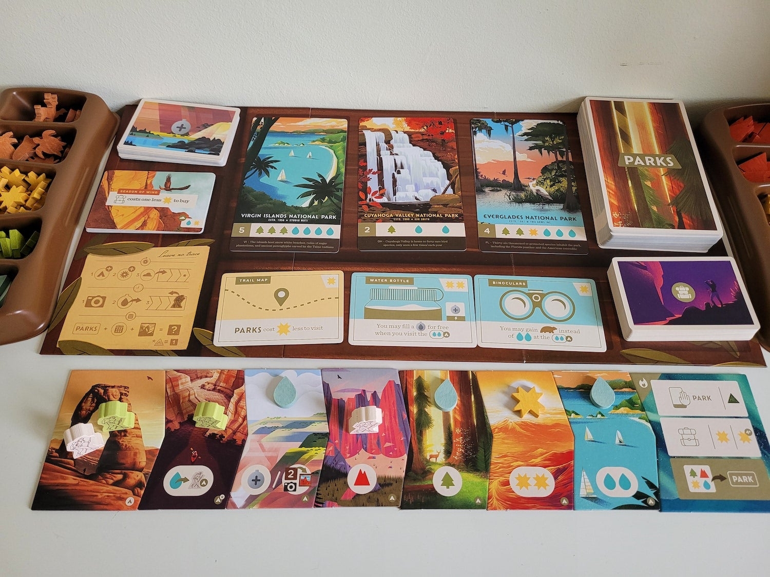 national parks board game