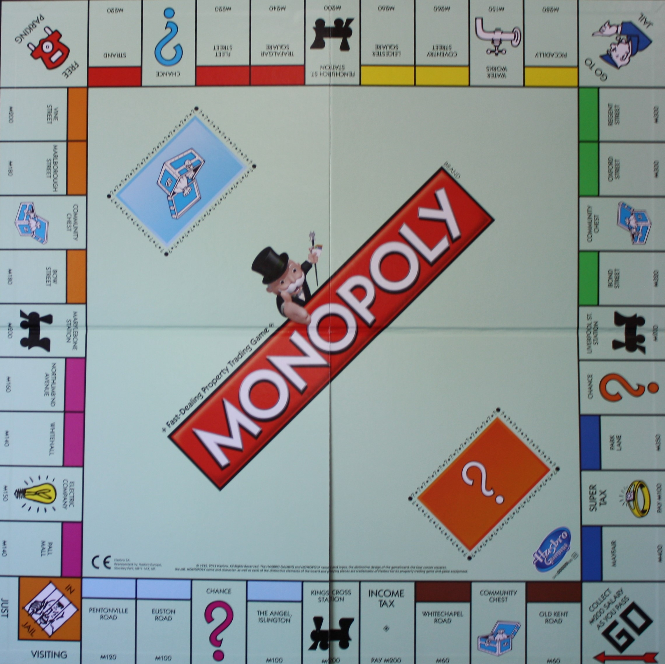 monopoly 2013 board game