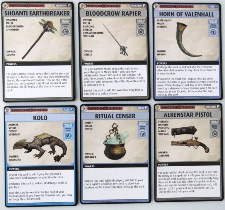 Pathfinder Adventure Card Game Pathfinder Battles Iconic Heroes Set 4 Lot EBay
