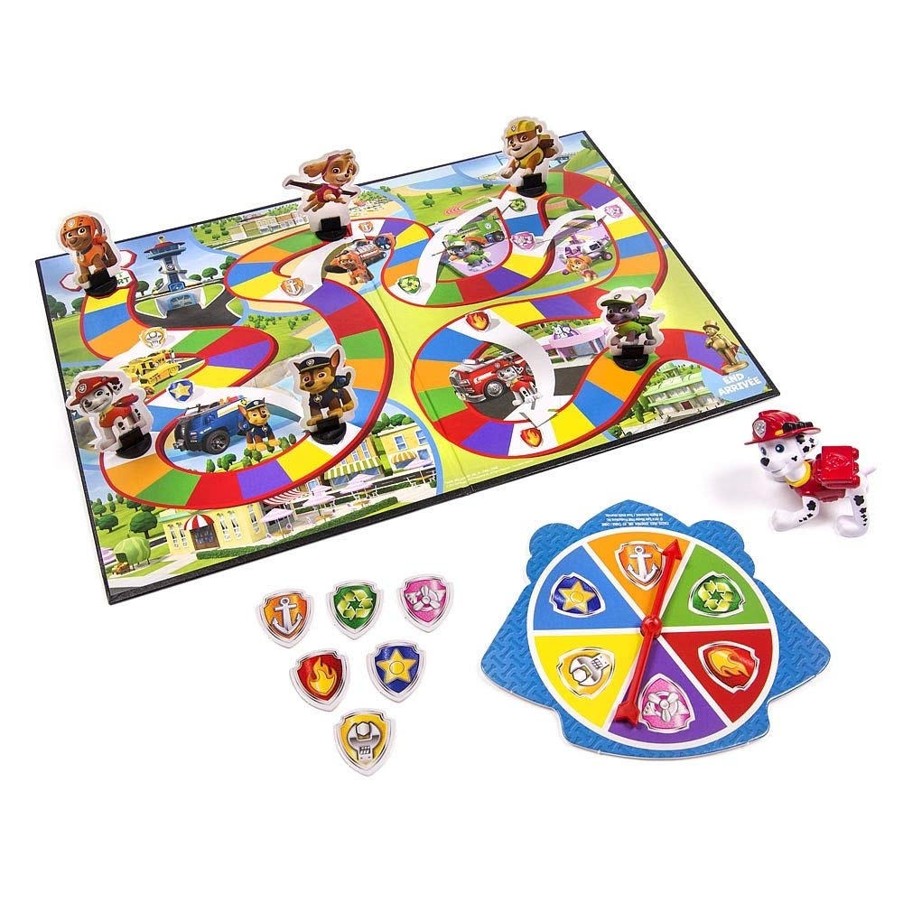 PAW Patrol Adventure Board Game Raff And Friends