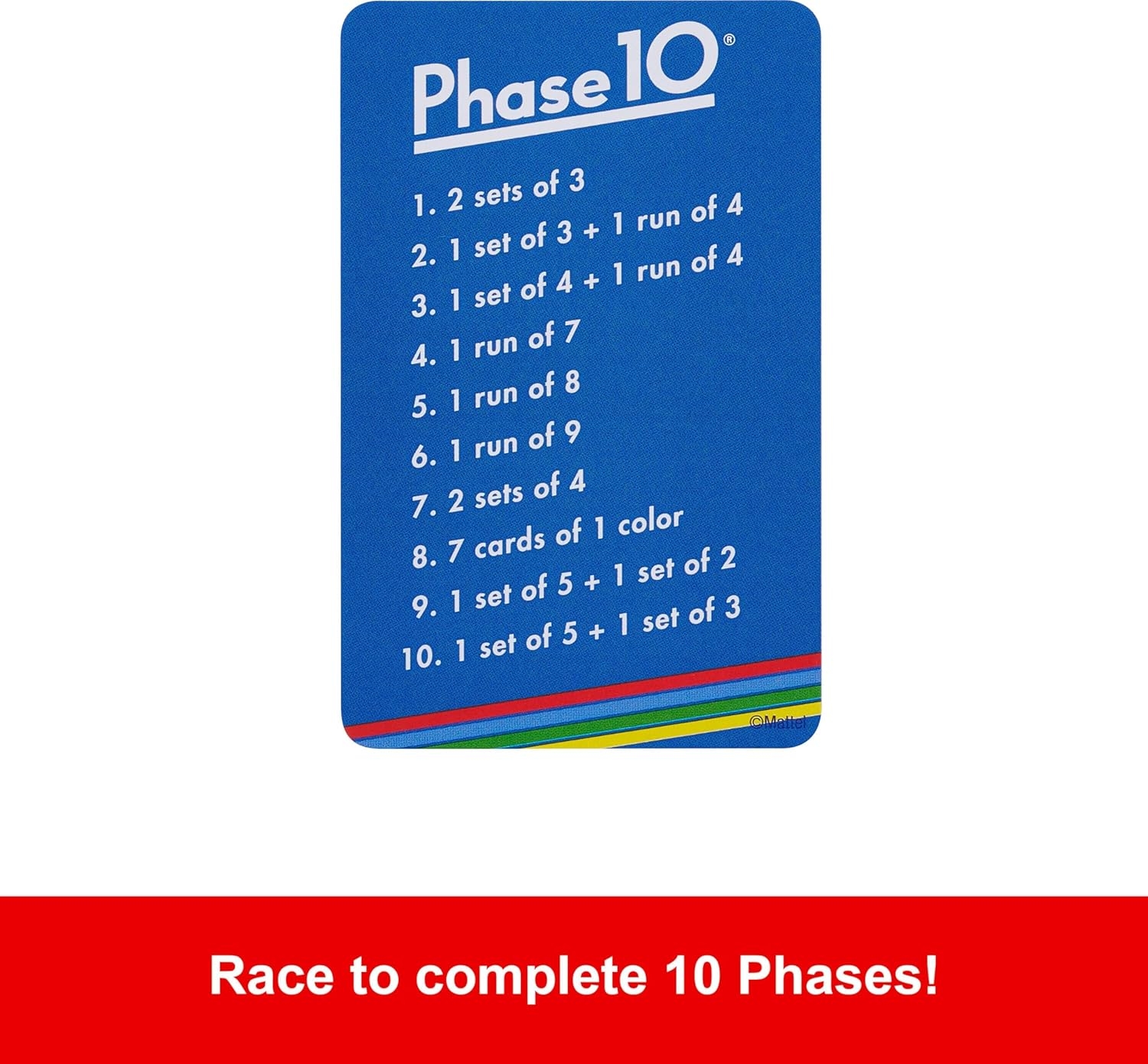 Phase 10 Card Game 108 Cards Perfect For Kids Armenia Ubuy