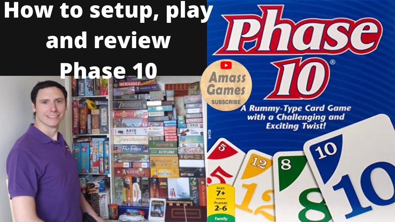 how to play phase 10 card game