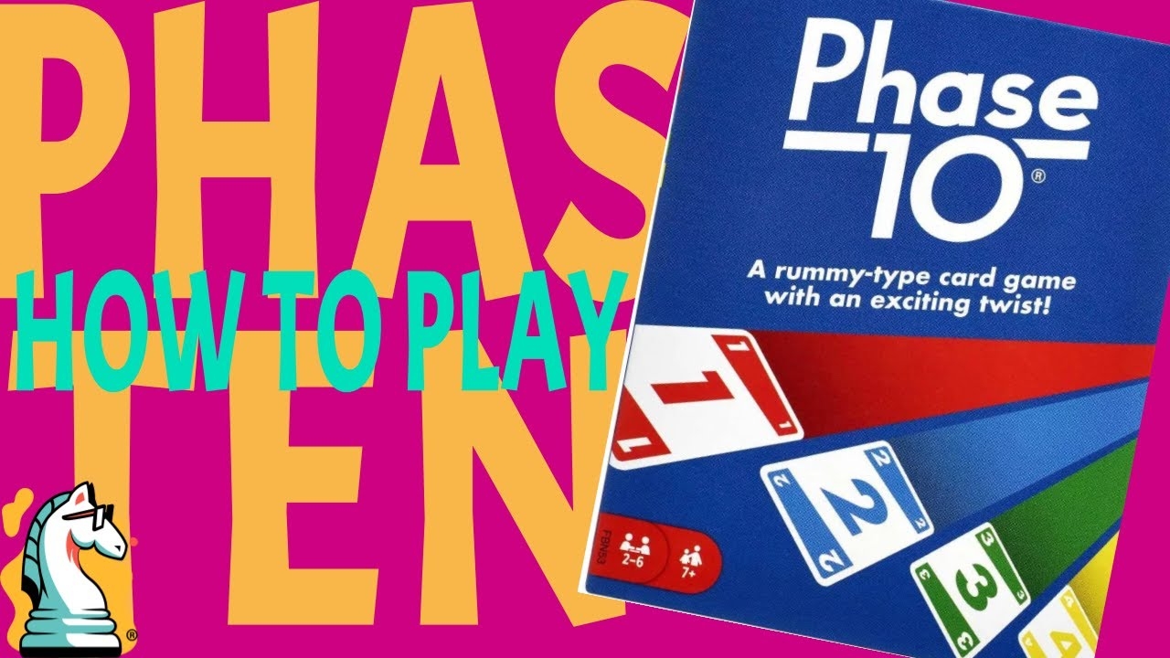 Phase 10 Game Rules How To Play Phase 10 The Card Game