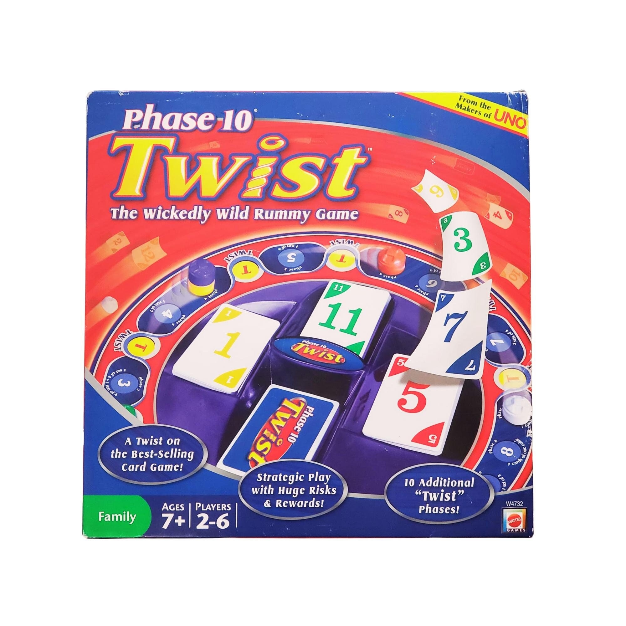 Phase 10 Twist Game Complete Like New Phase 10 Twist Card Game Rare Retired Phase 10 Board Game game Night Family Game Strategy Game Etsy