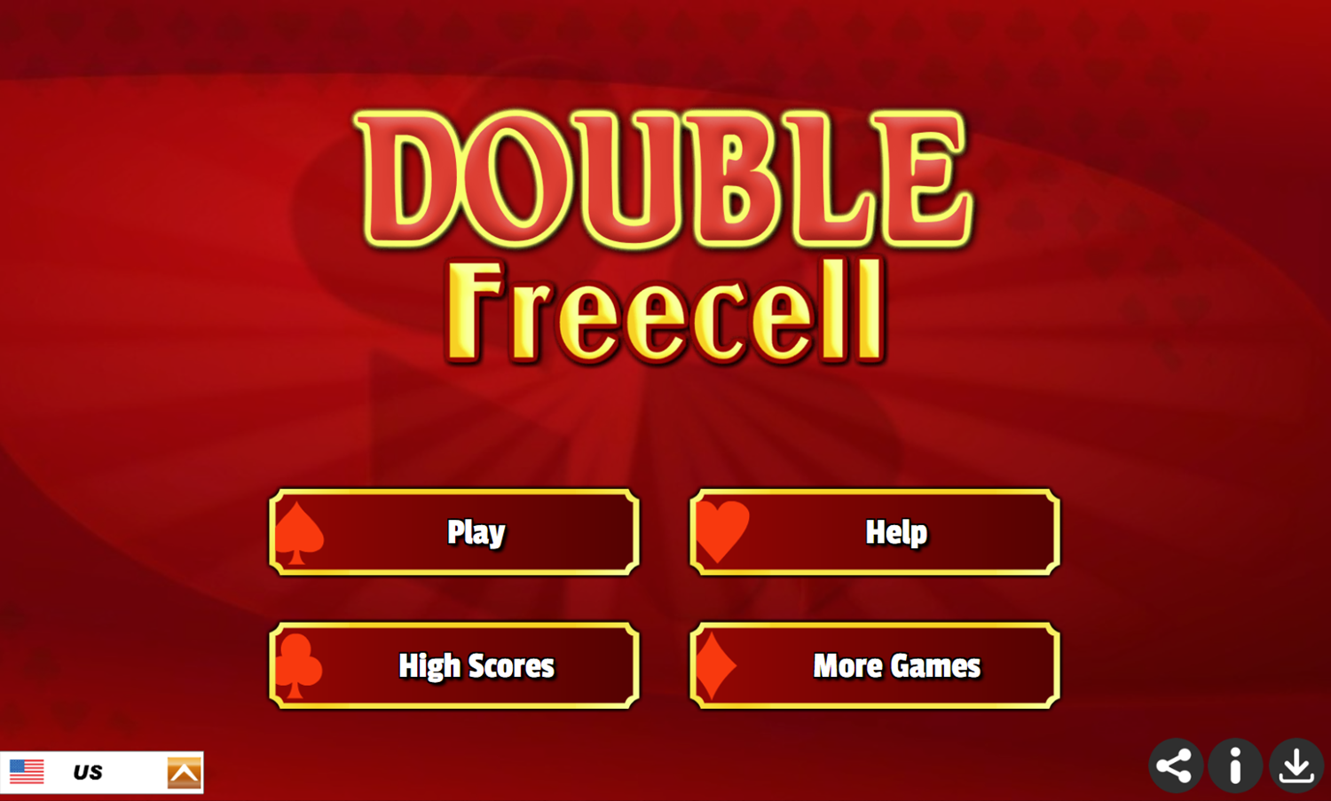  Play Double Freecell Game Free Online Difficult 2 Deck Freecell Solitaire Video Game For Kids Adults