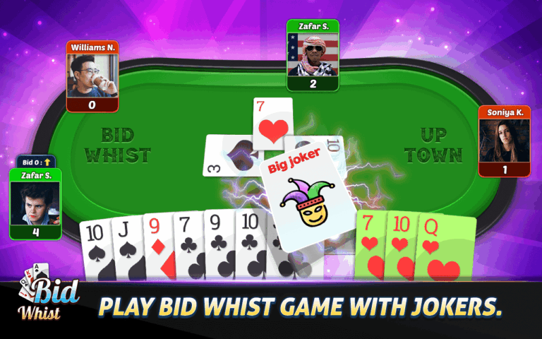Play Free Download Bid Whist Trick Taking Spades Card Games Artoongames