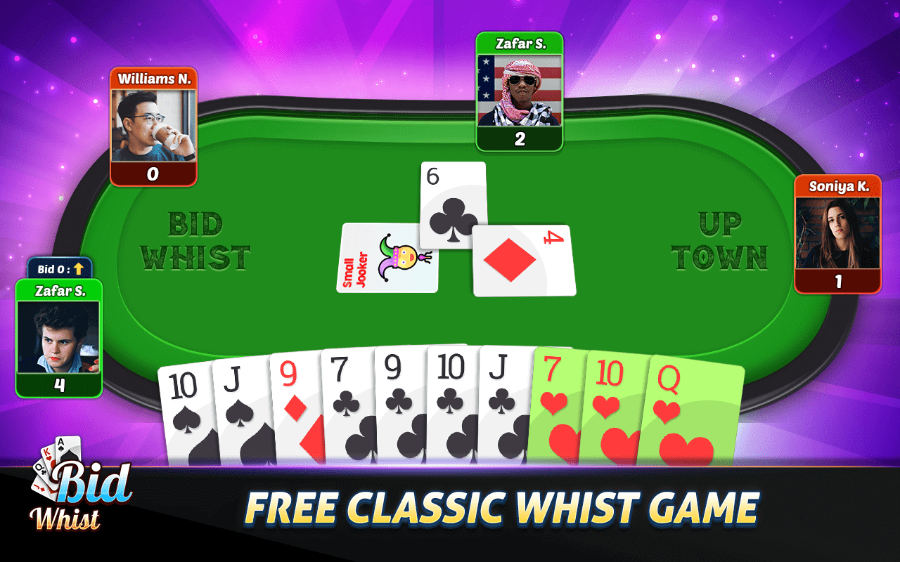 Play Free Download Bid Whist Trick Taking Spades Card Games Artoongames