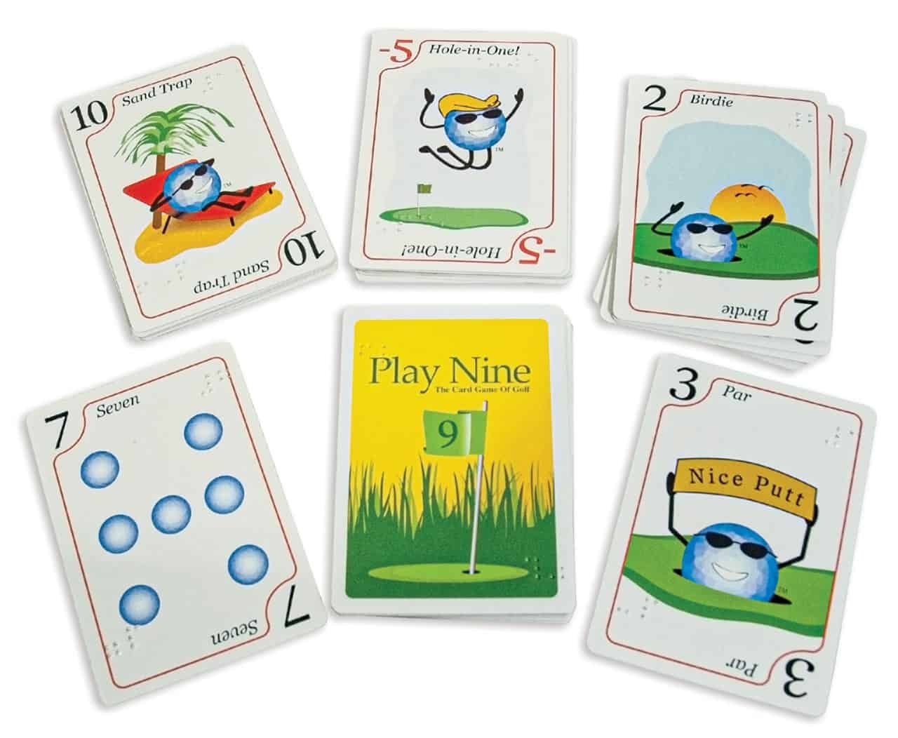 Play Nine Card Game Review Playing Golf Without A Ball EditionCards