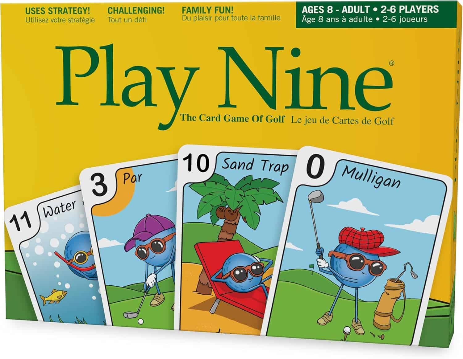 Play Nine Card Game Review Playing Golf Without A Ball EditionCards