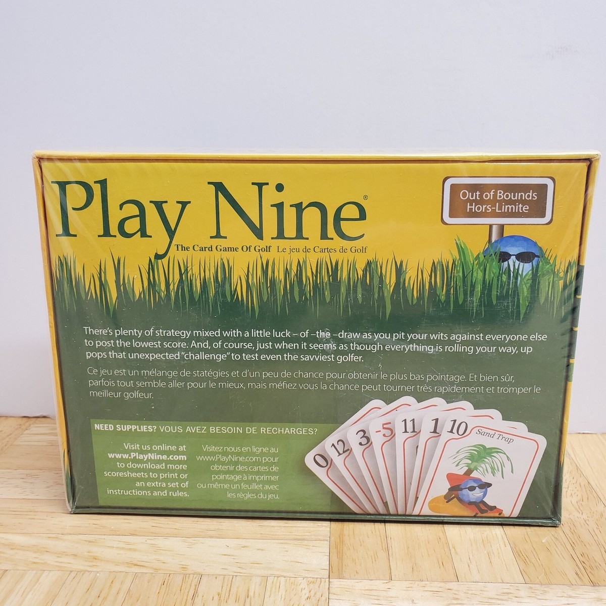 Play Nine The Card Game Of Golf Family Fun New Sealed EBay