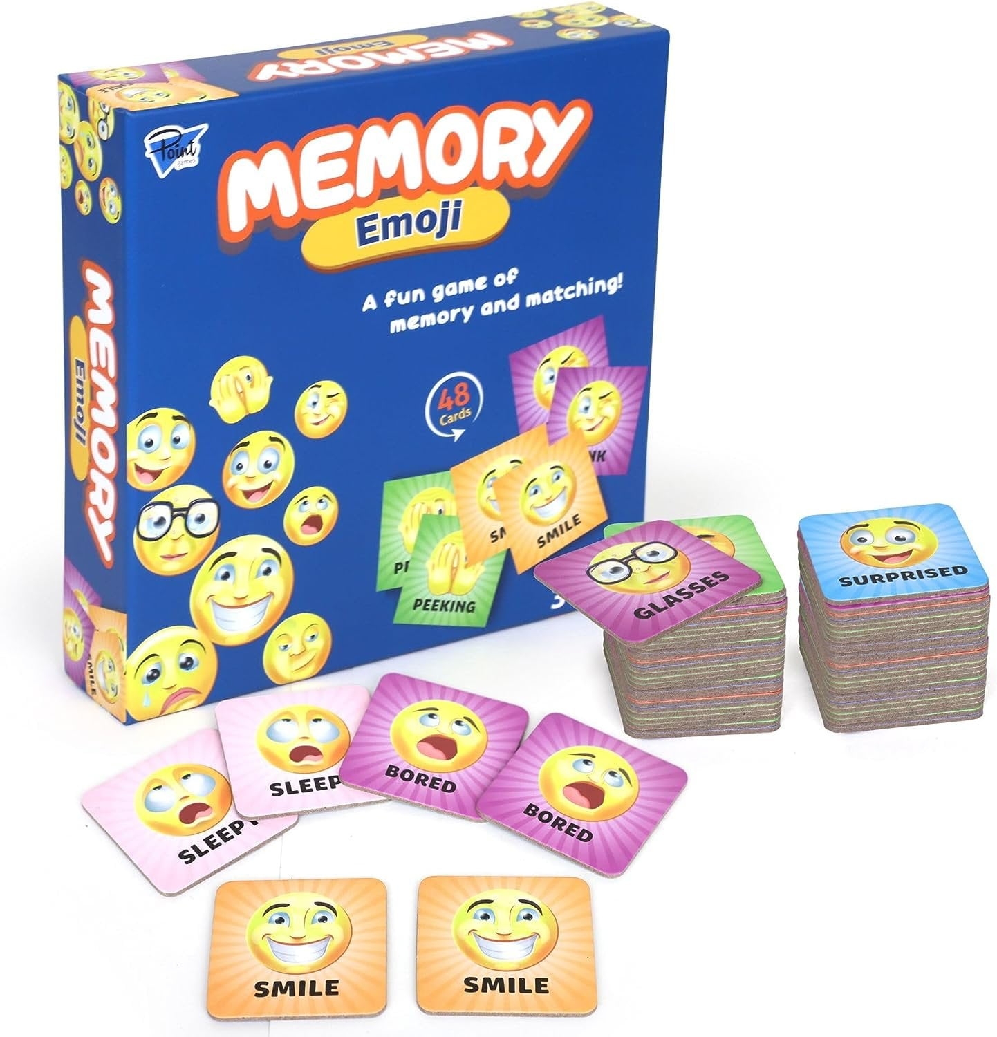 Point Games Memory Match Card Game For Preschoolers Family Educational STEM Learning Toy Birthday Gift For Ages 3 Walmart