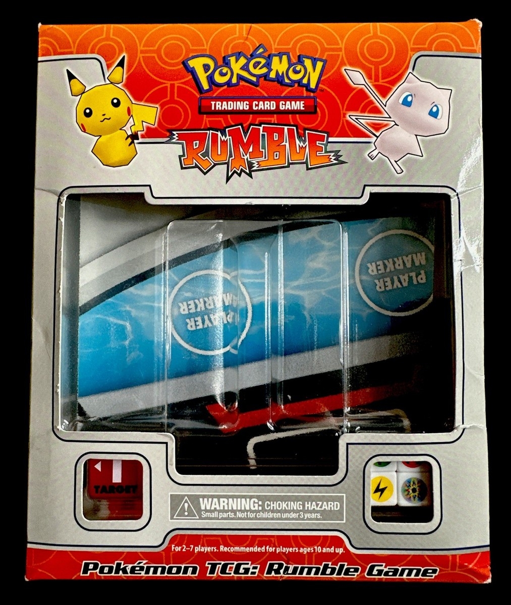 Pok mon Rumble TCG Game NO CARDS Box Poster Instructions Markers Sheets Dice 820650103933 EBay