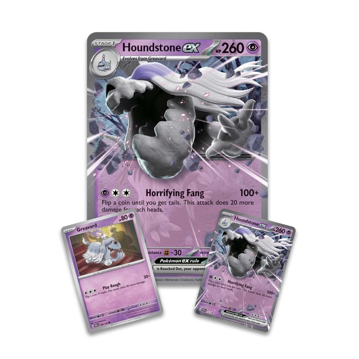 Pok mon TCG Houndstone Ex Box Pok mon Center Official Site