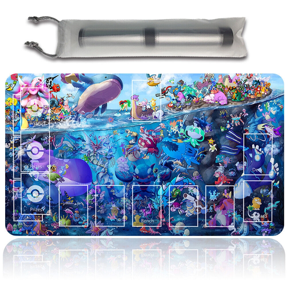 pokemon card game playmat