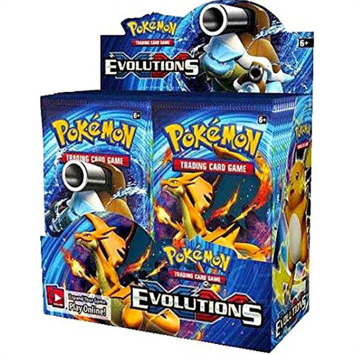 Pokemon TCG XY Mega Evolution EX Trading Evolutions Booster Box 36 Packs Card Game 2 Players Walmart