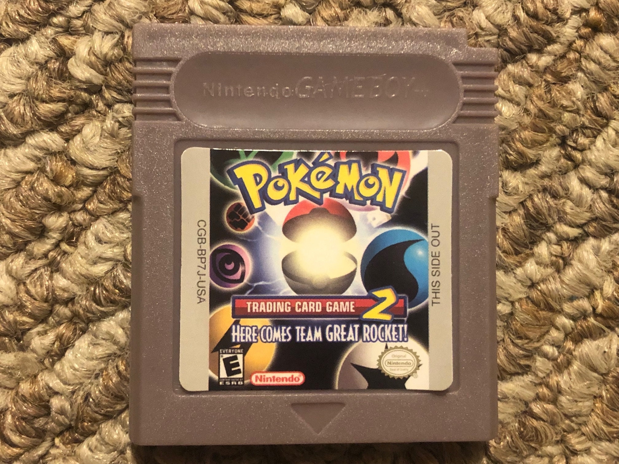 Pokemon Trading Card Game 2 Here Comes Team Rocket Nintendo Game Boy Color Video Game Etsy New Zealand