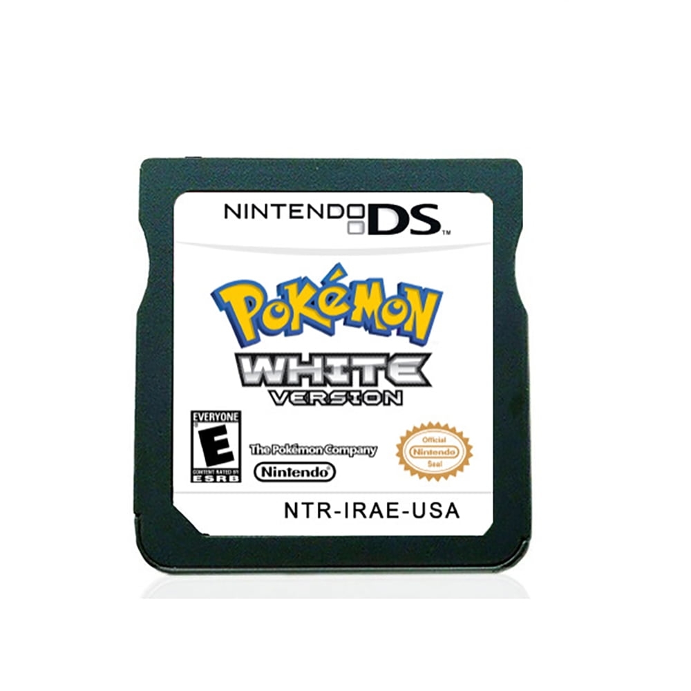 Pokemon White Version 1 Nintendo DS NDS 3DS US Game Card With Unique Seasons Legendary Pokemons Walmart Pokemon White Version 1 Nintendo DS NDS 3DS US Game Card With Unique Seasons Legendary Pokemons Walmart