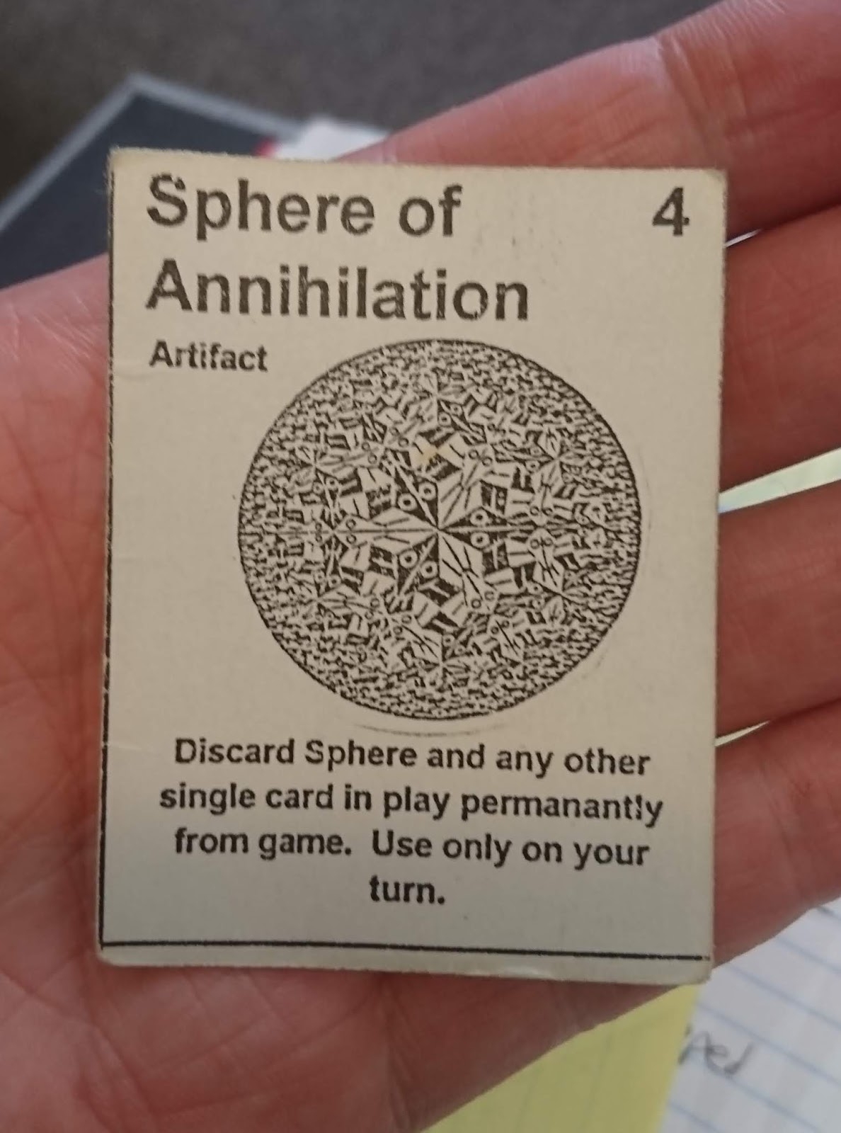 Power Lunch And The 4 mana Sphere