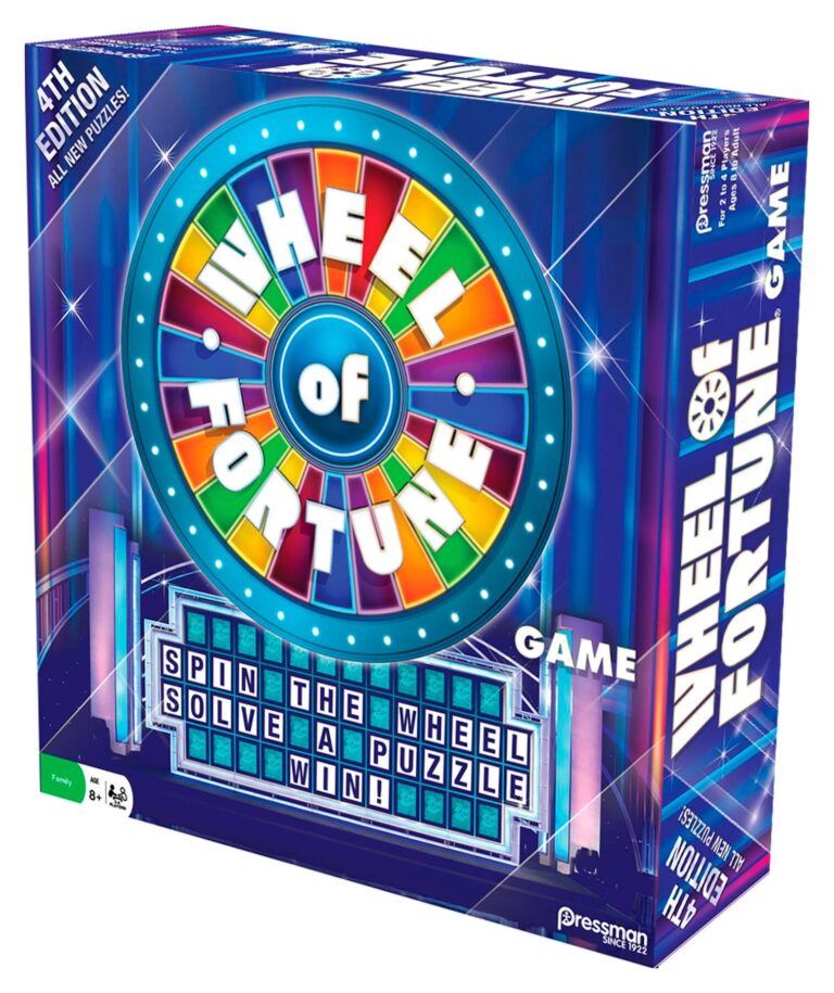 Pressman Toy Wheel Of Fortune Game