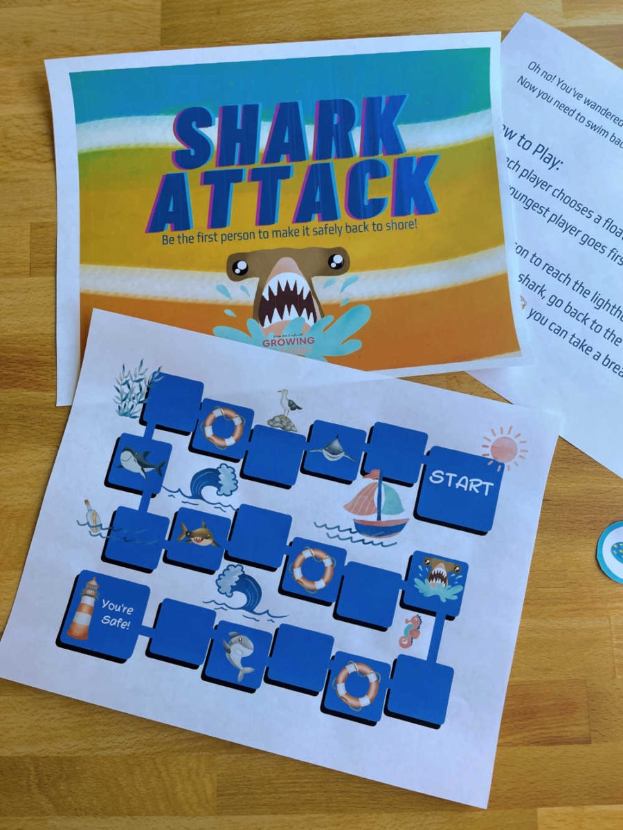 board game on paper fpr print kids