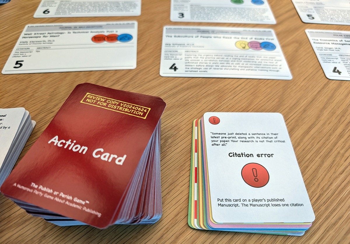 Publish Or Perish Is Now A Card Game Not Just An Academic s Life