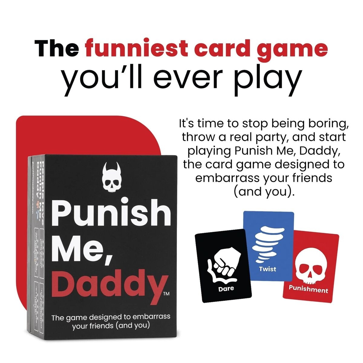 Punish Me Daddy Card Game Card Games For Adults Embarrassing Party Adult EBay