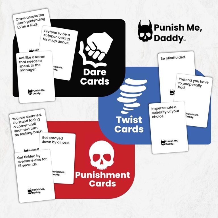 Punish Me Daddy Card Game Card Games For Adults Embarrassing Party Adult EBay