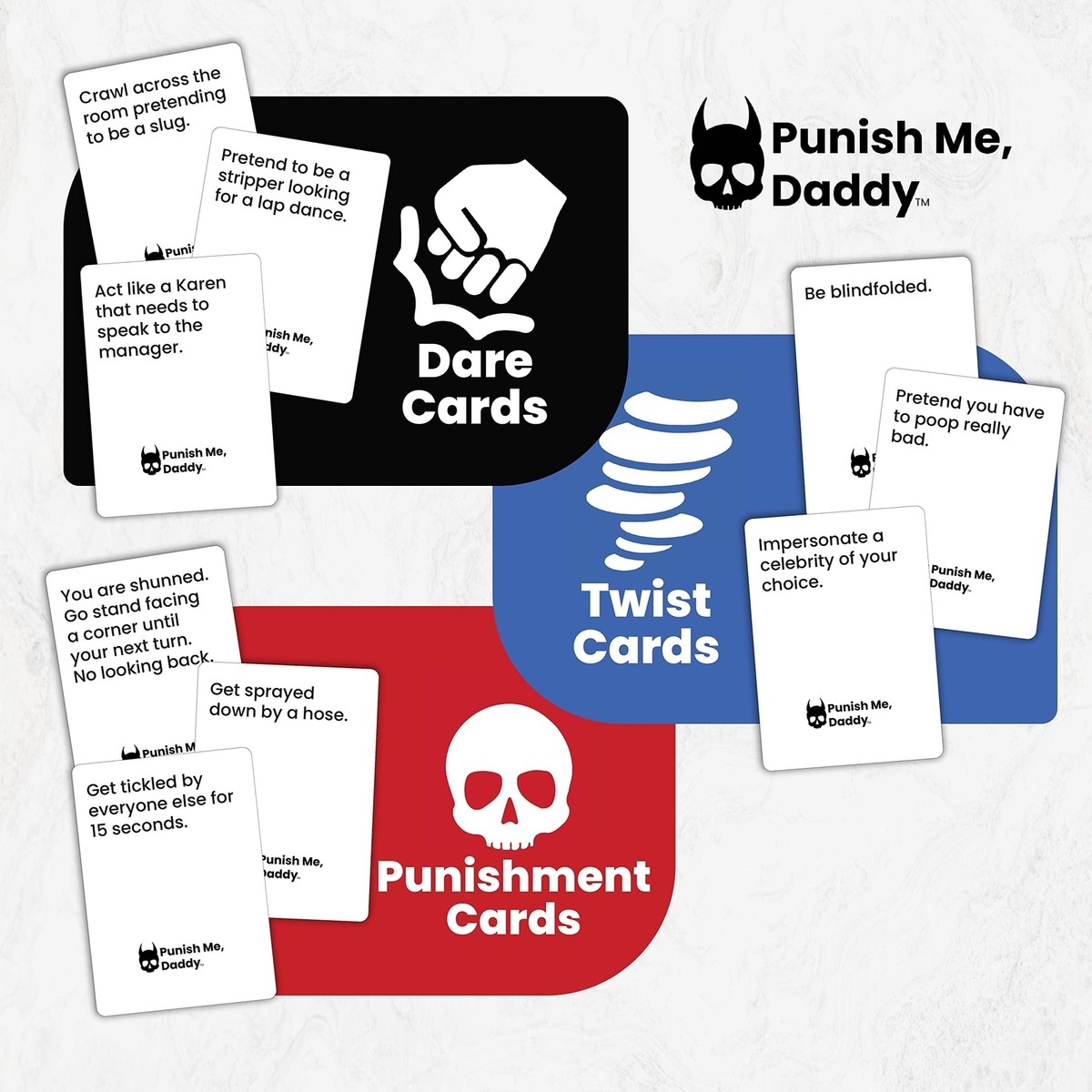 Punish Me Daddy Card Game Card Games For Adults Embarrassing Party Adult EBay