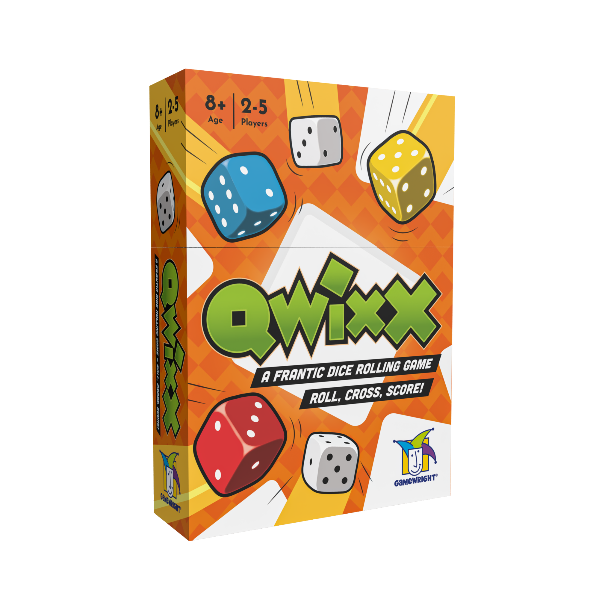 Qwixx A Fast Family Dice Game Gamewright
