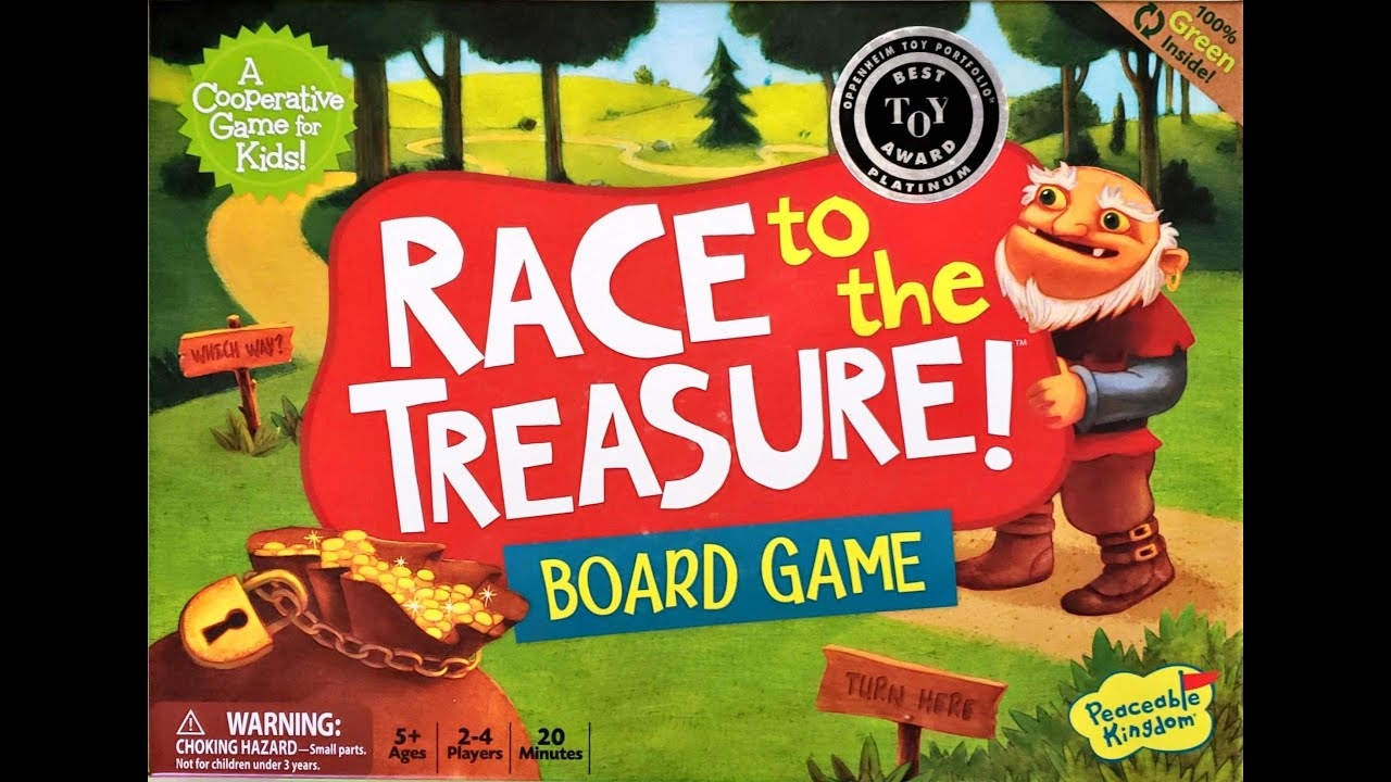 race to the treasure board game