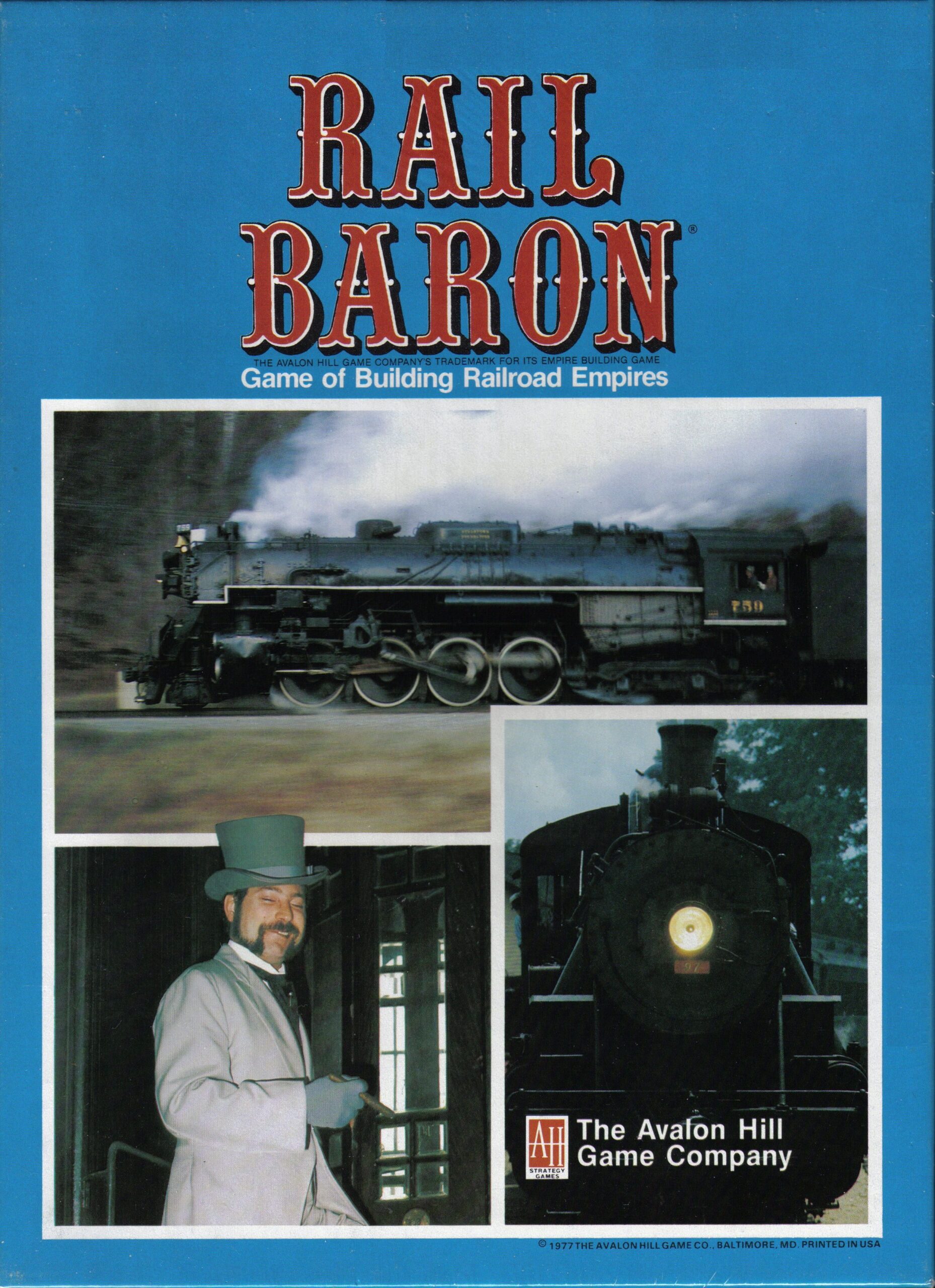 rail baron board game