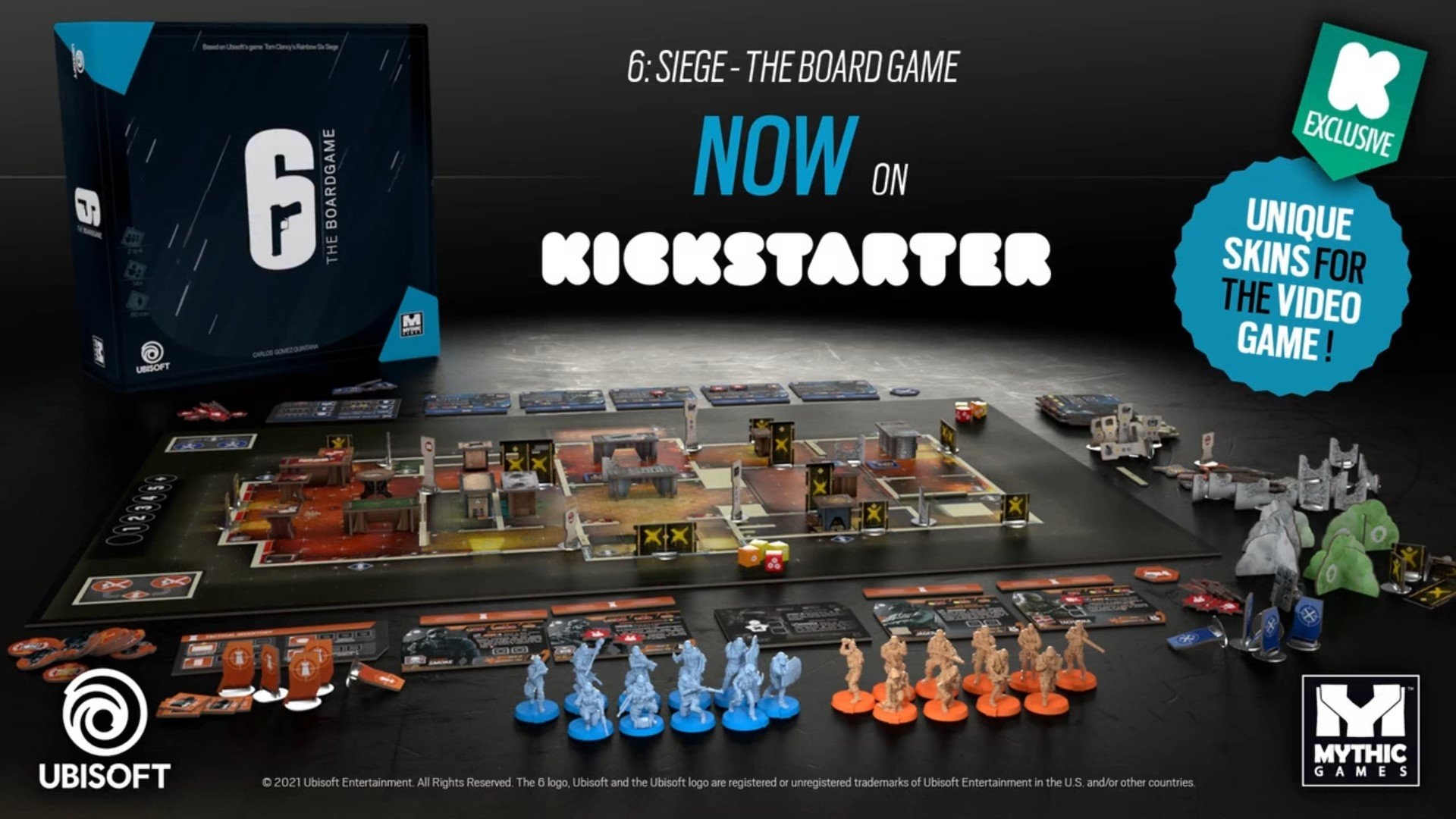 Rainbow Six Siege Board Game Now On Kickstarter TechRaptor