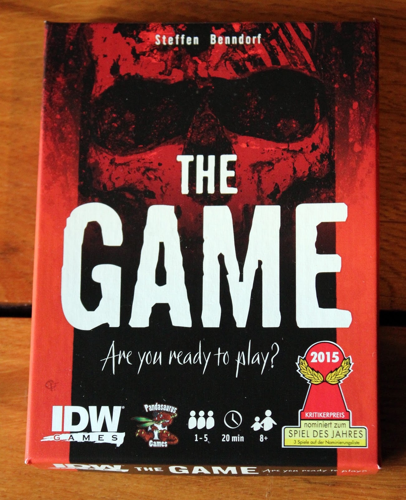 Random Nerdery Cardboard The Game Card Game Review