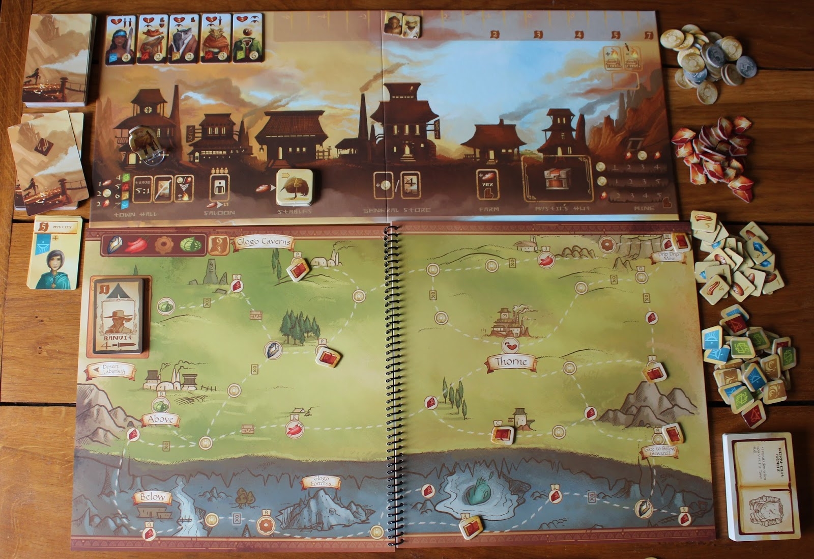 Random Nerdery Review Near And Far Board Game Review