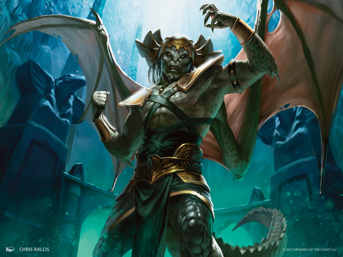 Razaketh The Foulblooded MtG Art From Hour Of Devastation Set By Chris Rallis Art Of Magic The Gathering
