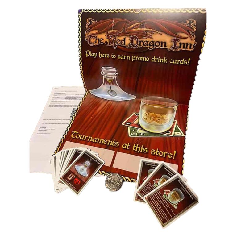Red Dragon Inn Organized Play Kit Season 1 Includes Materials To Support Two Full Tournaments Slugfest Games Fantasy Game Tabletop Gaming RPG Walmart