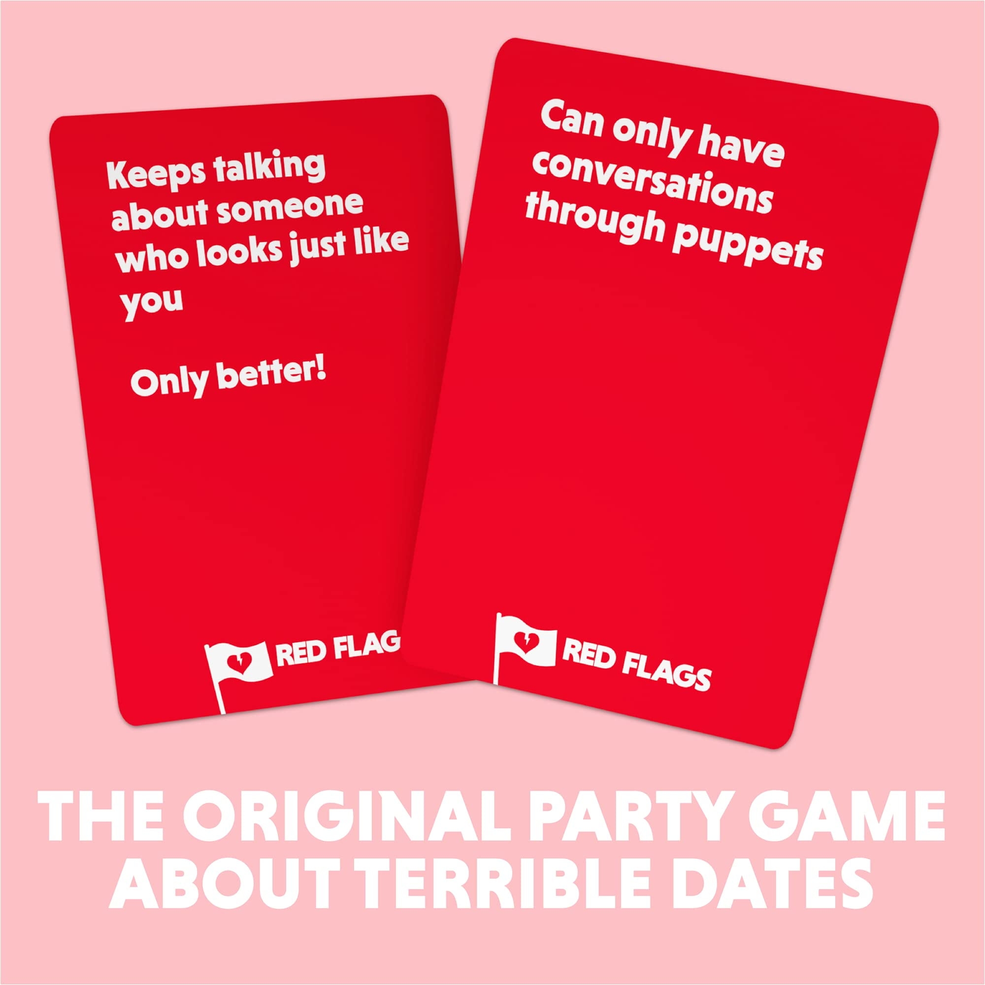 Red Flags The Game Of Terrible Dates Funny Card Game Party Game For Adults 3 10 Players By Jack Dire Creator Of Superfight Walmart ca