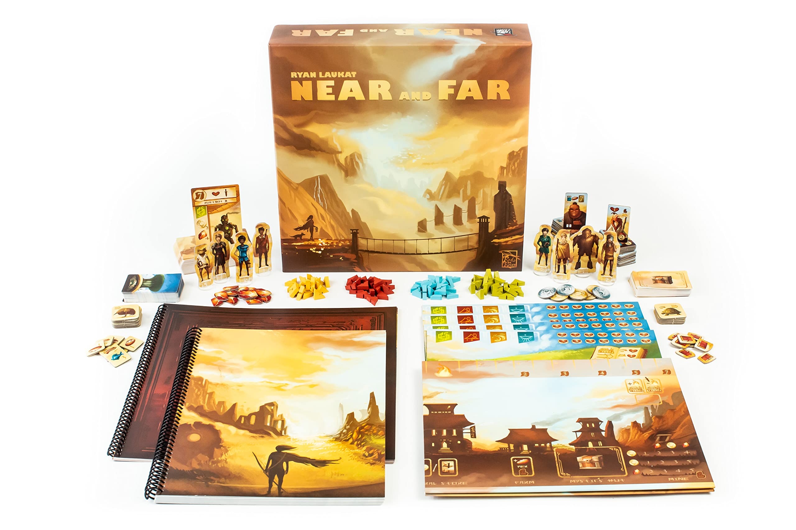 Red Raven Games Near And Far Board Games For 2 4 Players Amazon co za Toys Games