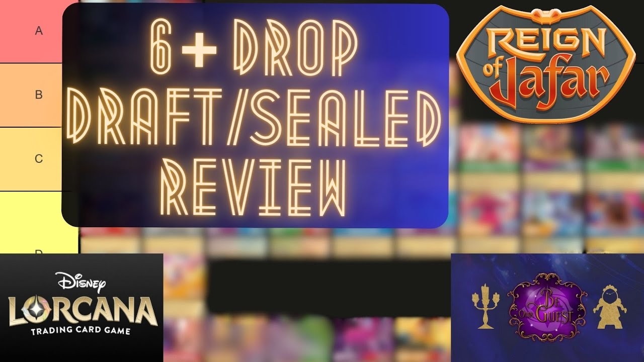 Reign Of Jafar Lorcana Draft Sealed Set Review 6 Drops Bombs Away Don t Get Greedy Now YouTube Reign Of Jafar Lorcana Draft Sealed Set Review 6 Drops Bombs Away Don t Get Greedy Now YouTube